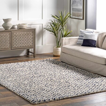 Nuloom Cuellar Chevron Shag Area Rug 7ft 6in x 9ft 6in MLSH02C-76096